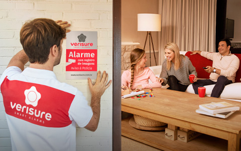Instalação do alarme