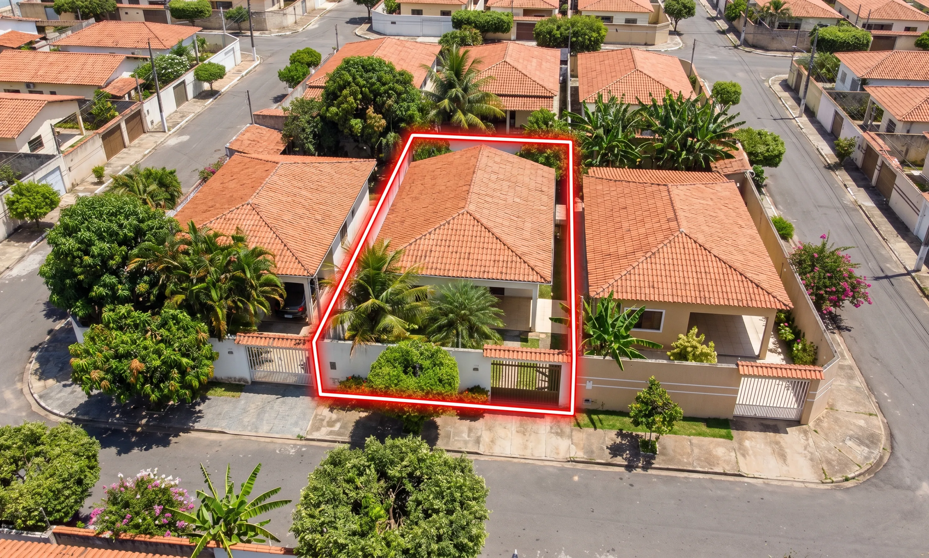 Casa protegida com sistema de blindagem total Verisure