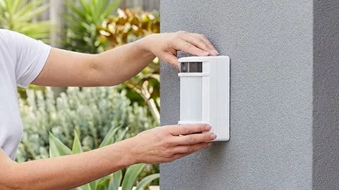 Intalador com detetor perimetral 