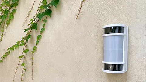 Detetor perimetral segurança exterior