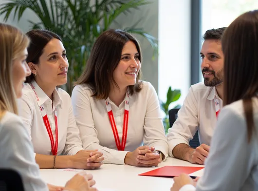 Equipe em reunião