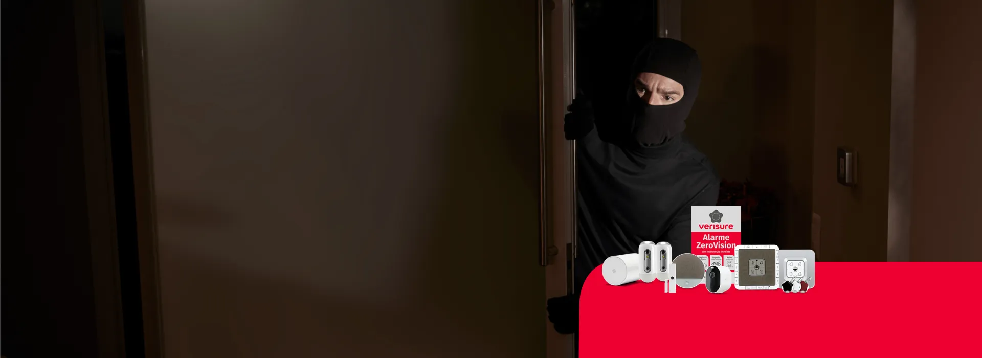 O kit de alarme monitorado feito para inibir a invasão de ladrões.