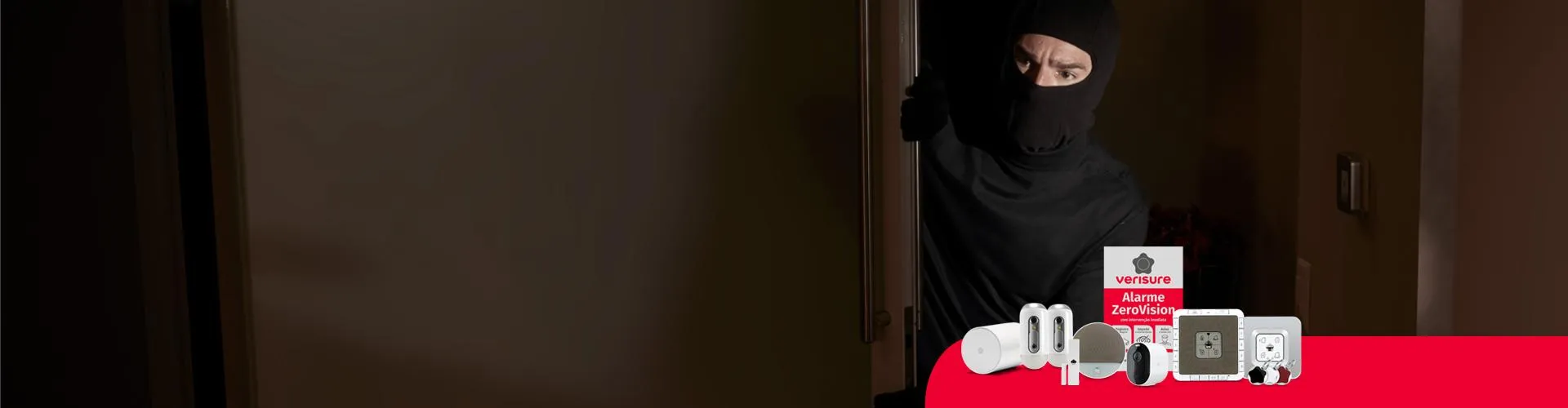 O kit de alarme monitorado feito para inibir a invasão de ladrões.