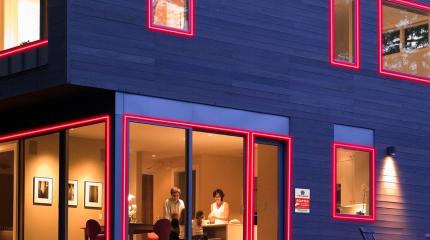 Casa com sistema de monitoramento Verisure