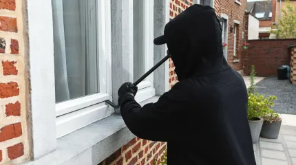 Invasão pela janela da casa