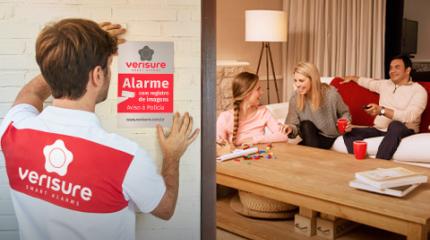 Instalação do alarme