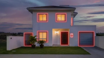 Casa protegida com Verisure