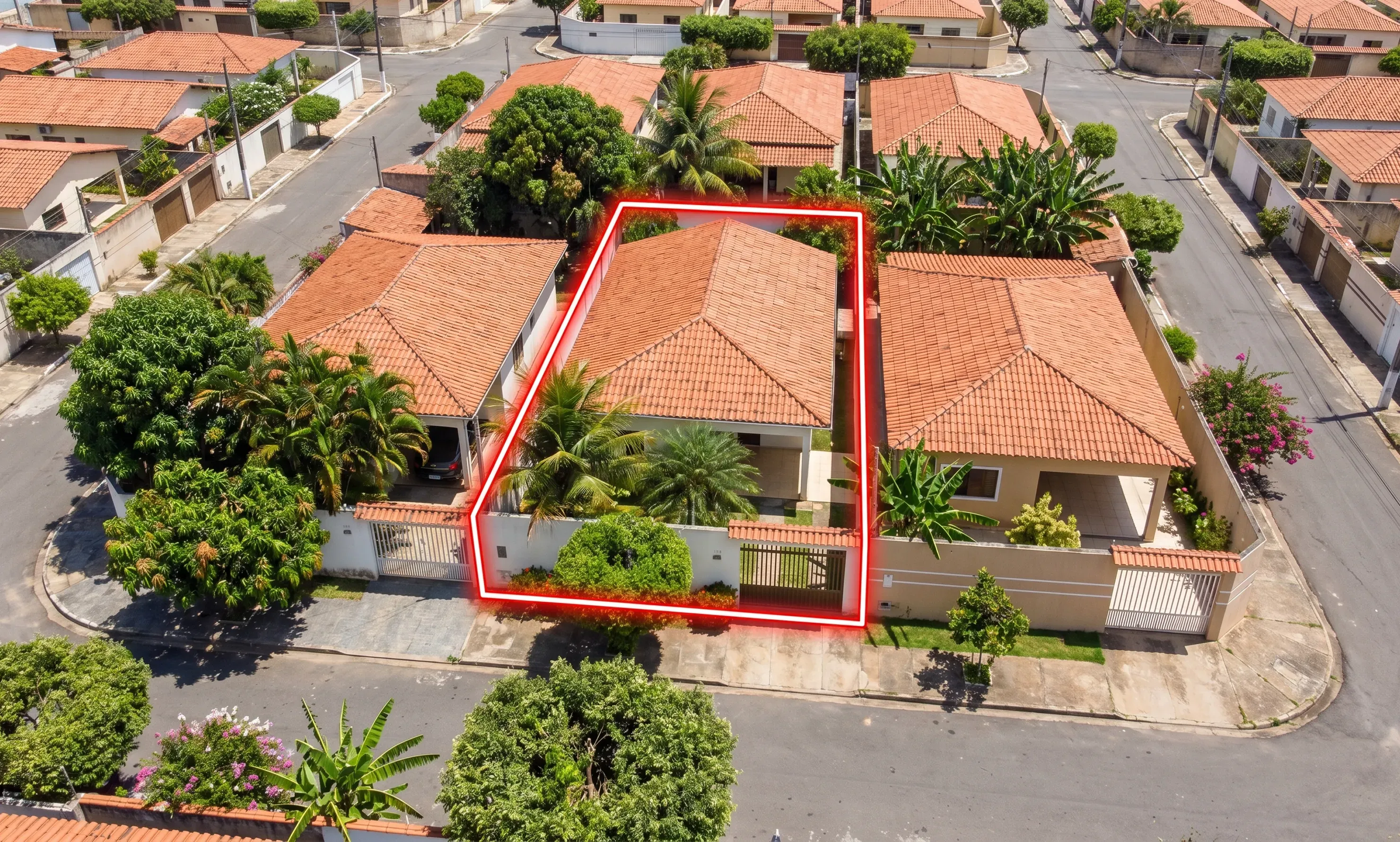 Casa com sistema de blindagem total da Verisure