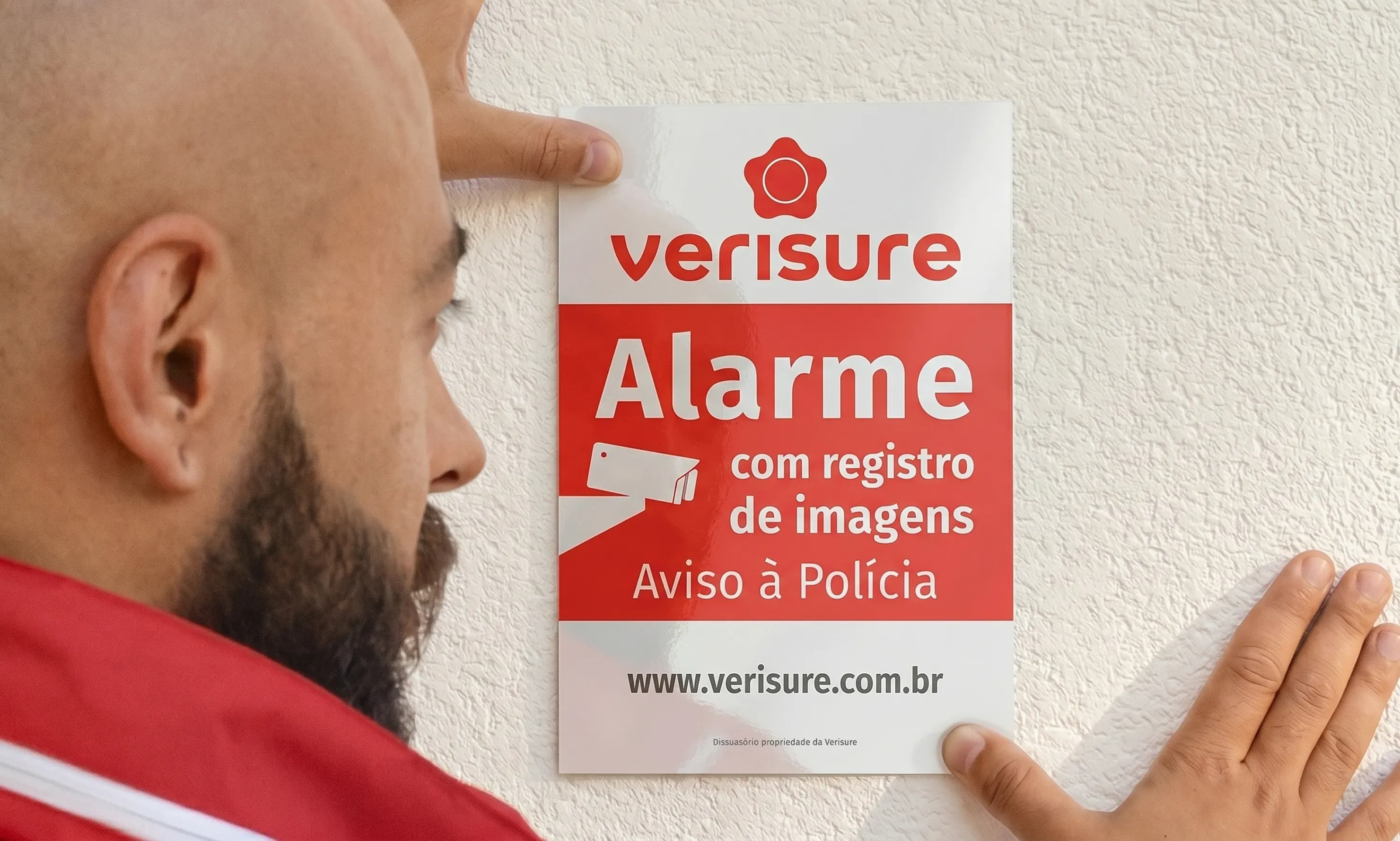Placa de Dissuasão