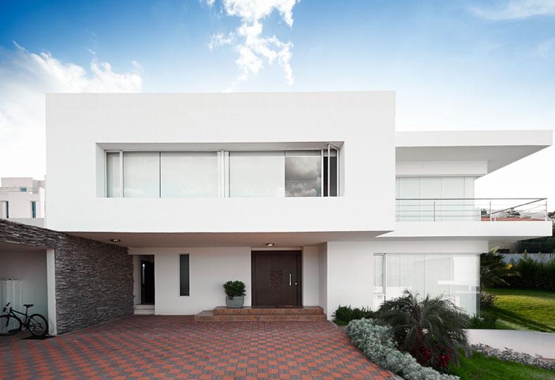 Casa com proteção perimetral Casa com proteção perimetral
